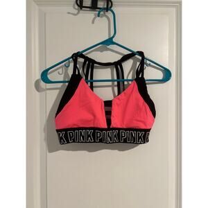 Victoria’s Secret Pink Ultimate Strappy Back Sports Bra – Size Medium
